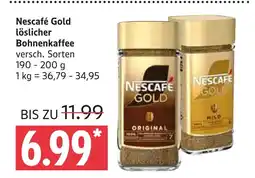 Marktkauf Nescafé gold löslicher bohnenkaffee Angebot