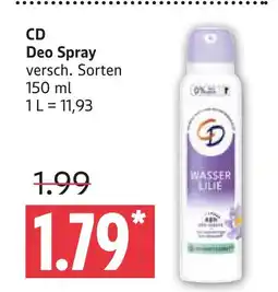 Marktkauf Cd deo spray Angebot