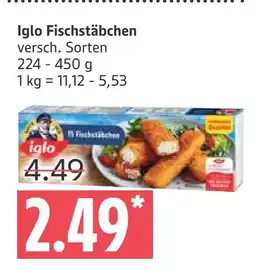 Marktkauf Iglo fischstäbchen Angebot