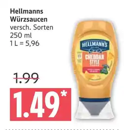 Marktkauf Hellmanns würzsaucen Angebot