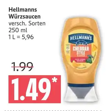 Marktkauf Hellmanns würzsaucen Angebot