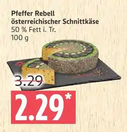 Marktkauf Pfeffer rebell schnittkäse Angebot