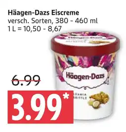 Marktkauf Häagen-dazs eiscreme Angebot