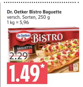 Marktkauf Dr. oetker bistro baguette Angebot