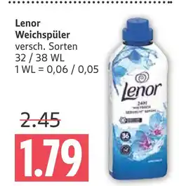 Marktkauf Lenor weichspüler Angebot