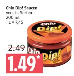 Marktkauf Chio dip! saucen Angebot