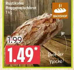 Marktkauf Backshop rustikales roggenmischbrot Angebot
