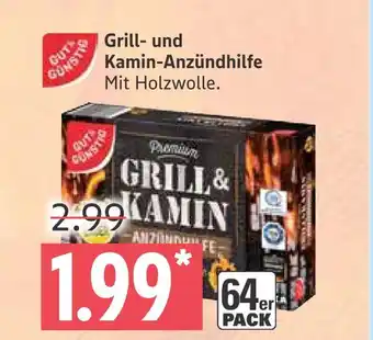 Marktkauf Gut&günstig grill- und kamin-anzündhilfe Angebot