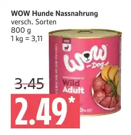 Marktkauf Wow hunde nassnahrung Angebot