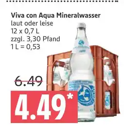 Marktkauf Viva con aqua mineralwasser Angebot
