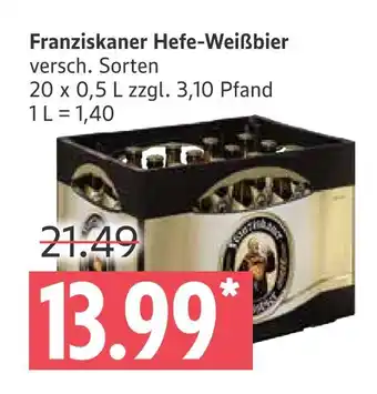 Marktkauf Franziskaner hefe-weißbier Angebot