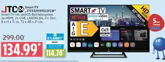 Marktkauf Jtc smart-tv jtcs32h39322flw Angebot