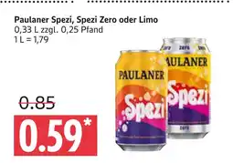 Marktkauf Paulaner spezi Angebot