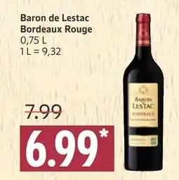 Marktkauf Baron de lestac bordeaux rouge Angebot