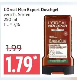 Marktkauf L'oreal men expert duschgel Angebot