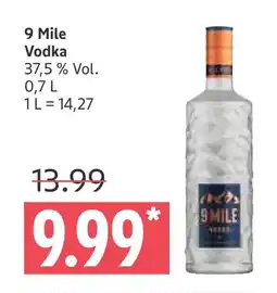Marktkauf 9 mile vodka Angebot