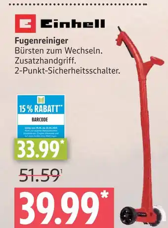 Marktkauf Einhell fugenreiniger Angebot