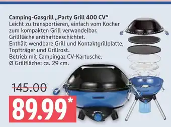 Marktkauf Campingaz camping-gasgrill „party grill 400 cv“ Angebot