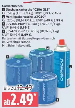 Marktkauf Campingaz stechgaskartusche c206 gls Angebot