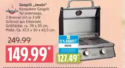 Marktkauf El fuego gasgrill „jesolo“ Angebot