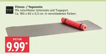 Marktkauf Spirit fitness- / yogamatte Angebot