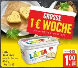 Edeka Lätta streichfett Angebot