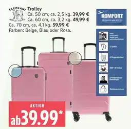 Marktkauf Elephant world-tours trolley Angebot