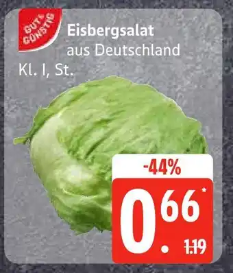 Edeka Eisbergsalat Angebot
