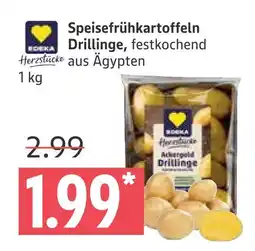 Marktkauf Edeka speisefrühkartoffeln drillinge, festkochend aus ägypten Angebot