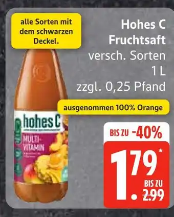 Edeka Hohes c fruchtsaft Angebot