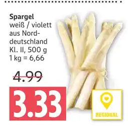 Marktkauf Spargel Angebot