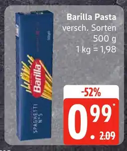 Edeka Barilla pasta Angebot