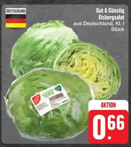 E-Center Gut & günstig eisbergsalat Angebot