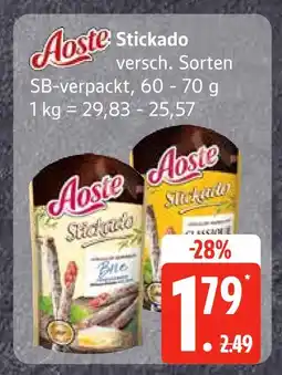 Edeka Aoste stickado Angebot
