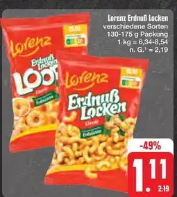 E-Center Lorenz erdnuß locken Angebot