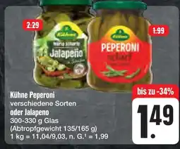 E-Center Kühne peperoni Angebot