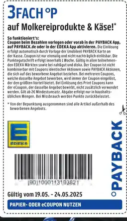 E-Center Edeka molkereiprodukte & käse Angebot