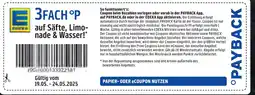 E-Center 3 fach °punkte Angebot