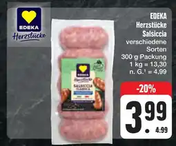 E-Center Edeka herzstücke salsiccia Angebot