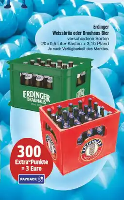 E-Center Erdinger weissbräu oder brauhaus bier Angebot