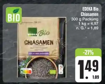 E-Center Edeka bio chiasamen Angebot
