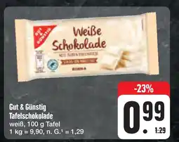 E-Center Gut & günstig tafelschokolade Angebot