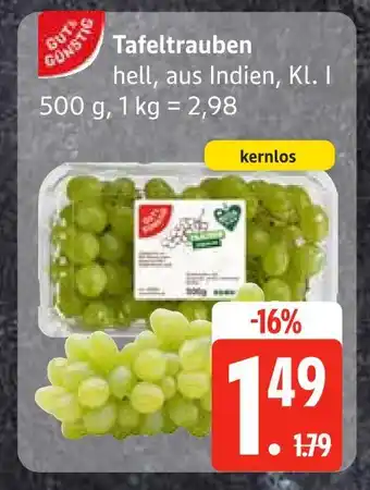 Edeka Gute gesine tafeltrauben Angebot