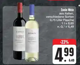 E-Center Zonin wein Angebot