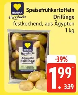 Edeka Edeka speisefrühkartoffeln drillinge Angebot