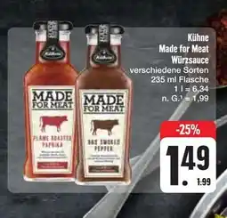 E-Center Kühne made for meat würzsauce Angebot