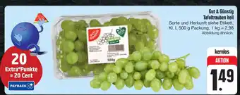 E-Center Gut & günstig tafeltrauben hell Angebot