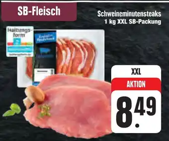 E-Center Sb-fleisch schweineminutensteaks Angebot