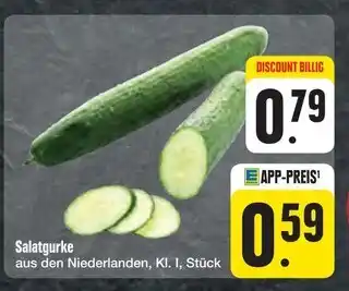 E-Center Salatgurke Angebot