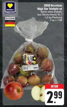 E-Center Edeka herzstücke magic star tafeläpfel rot Angebot